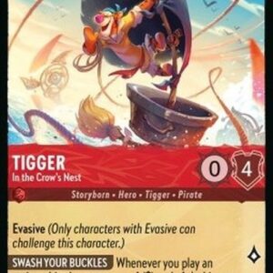 Lorcana 6AZS Tigger - In the Crow's Nest (V.1)