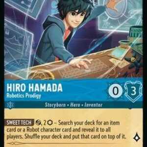 Lorcana 6AZS Hiro Hamada - Robotics Prodigy