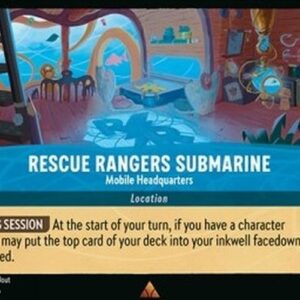 Lorcana 6AZS Rescue Rangers Submarine - Mobile Headquarters