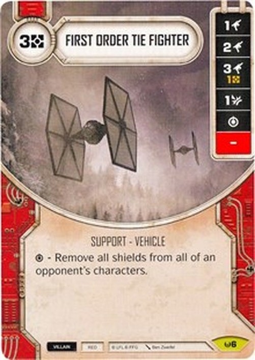 Star Wars: Destiny First Order TIE Fighter