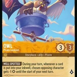 Lorcana 6AZS Owl - Pirate Lookout