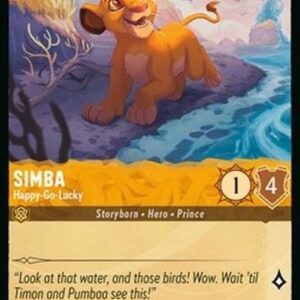 Lorcana 6AZS Simba - Happy-Go-Lucky