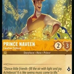 Lorcana 6AZS Prince Naveen - Carefree Explorer