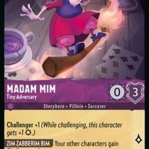 Lorcana 6AZS Madam Mim - Tiny Adversary