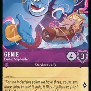 Lorcana 6AZS Genie - Excited Shipbuilder