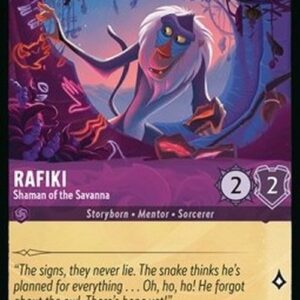 Lorcana 6AZS Rafiki - Shaman of the Savanna