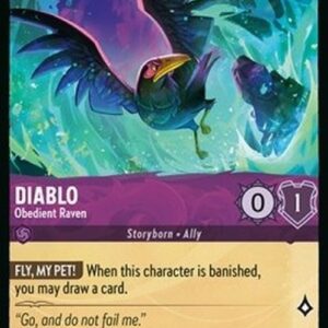 Lorcana 6AZS Diablo - Obedient Raven