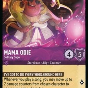 Lorcana 6AZS Mama Odie - Solitary Sage