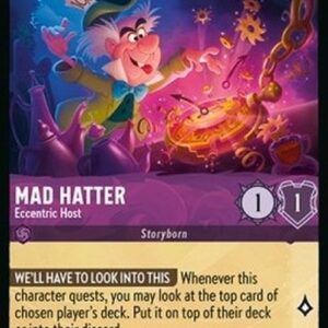 Lorcana 6AZS Mad Hatter - Eccentric Host