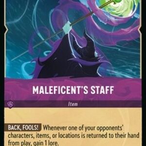 Lorcana 6AZS Maleficent's Staff (V.1)