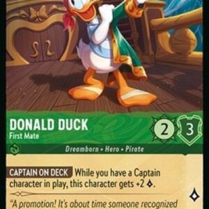 Lorcana 6AZS Donald Duck - First Mate