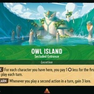 Lorcana 6AZS Owl Island - Secluded Entrance