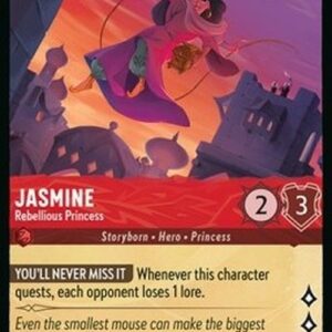 Lorcana 6AZS Jasmine - Rebellious Princess