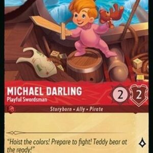 Lorcana 6AZS Michael Darling - Playful Swordsman