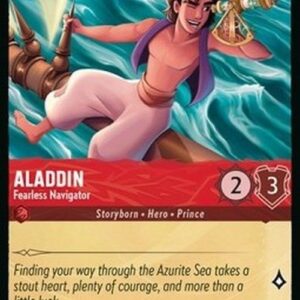 Lorcana 6AZS Aladdin - Fearless Navigator