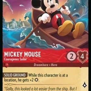 Lorcana 6AZS Mickey Mouse - Courageous Sailor