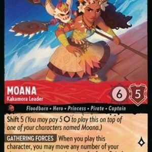 Lorcana 6AZS Moana - Kakamora Leader