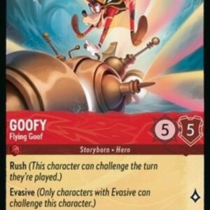 Lorcana 6AZS Goofy - Flying Goof