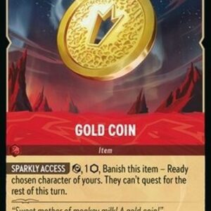 Lorcana 6AZS Gold Coin