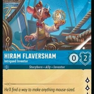 Lorcana 6AZS Hiram Flaversham - Intrigued Inventor