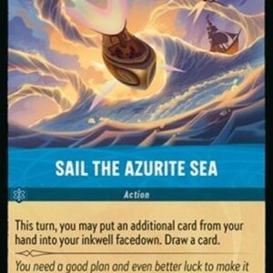 Lorcana 6AZS Sail the Azurite Sea