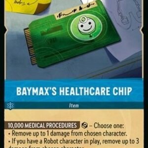 Lorcana 6AZS Baymax's Healthcare Chip