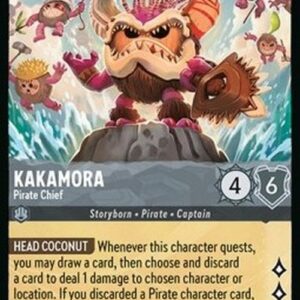 Lorcana 6AZS Kakamora - Pirate Chief