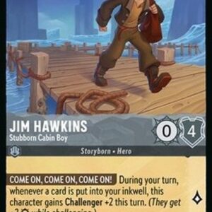 Lorcana 6AZS Jim Hawkins - Stubborn Cabin Boy