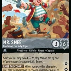 Lorcana 6AZS Mr. Smee - Captain of the Jolly Roger