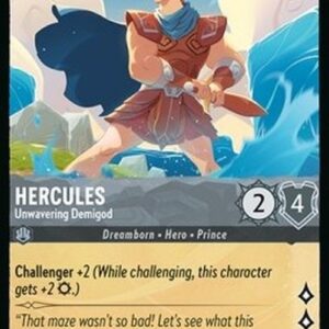 Lorcana 6AZS Hercules - Unwavering Demigod