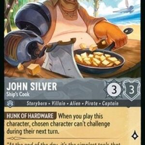 Lorcana 6AZS John Silver - Ship's Cook