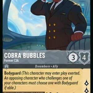 Lorcana 6AZS Cobra Bubbles - Former CIA