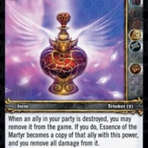 World of Warcraft TCG Essence of the Martyr