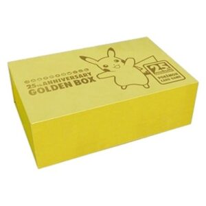 Pokemon Empty 25th Anniversary Golden Box Japanese
