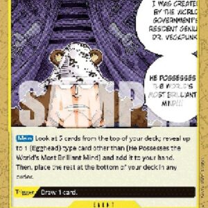 One Piece -JP He Possesses the World's Most Brilliant Mind