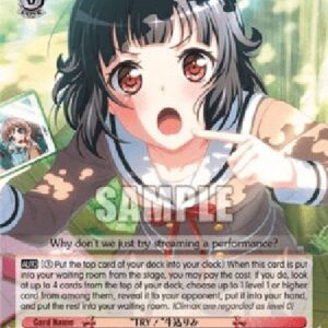 Weiß Schwarz BD/"TRY!" Rimi Ushigome (V.1 - Rare)