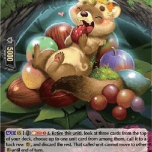 Cardfight!! Vanguard D-Sylvan Horned Beast, Bilber [D Format] (V.2 - Holo)