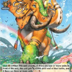 Cardfight!! Vanguard D-Sylvan Horned Beast, Elrante [D Format] (V.2 - Holo)