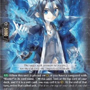 Cardfight!! Vanguard D-Black Sage, Charon [D Format] (V.1 - Common)