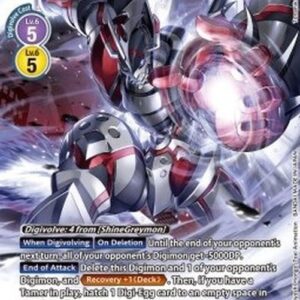 Digimon ShineGreymon: Ruin Mode (-074) (V.2)