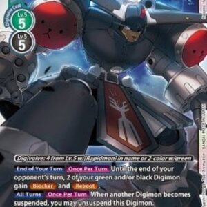 Digimon BlackMegaGargomon (-037) (V.1)