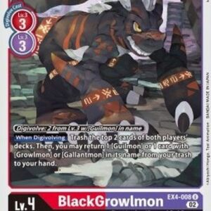 Digimon BlackGrowlmon