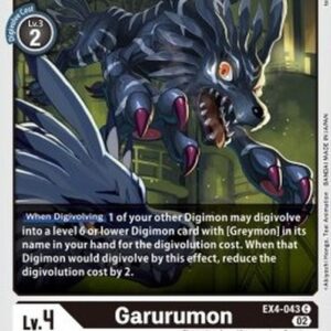 Digimon Garurumon