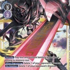 Digimon Omnimon Zwart Defeat (-112) (V.1)