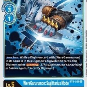 Digimon WereGarurumon: Sagittarius Mode