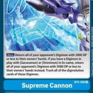 Digimon Supreme Cannon