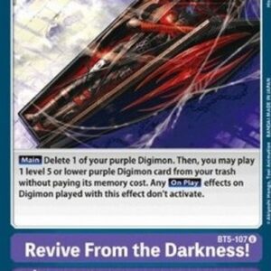 Digimon Revive From the Darkness!