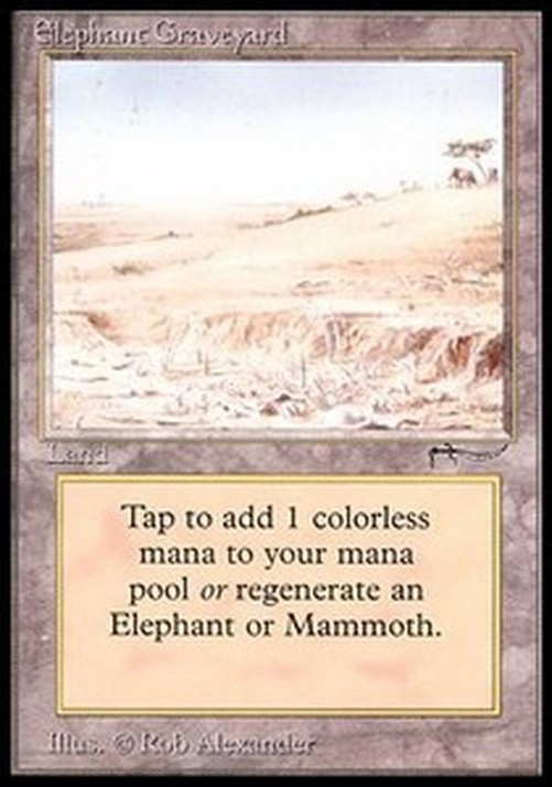 Magic: The Gathering Elephant Graveyard