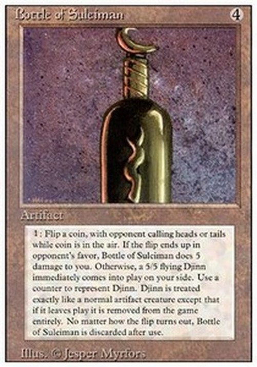 Magic: The Gathering Bottle of Suleiman