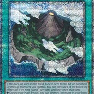 Yu-Gi-Oh! Fire King Island (V.5 - Quarter Century Secret Rare)